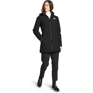NWT The North Face Womens Mossbud Insulated Reversible Parka Jacket,Black-Sz XS